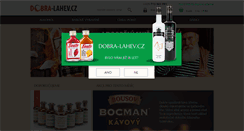 Desktop Screenshot of dobra-lahev.cz