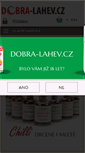 Mobile Screenshot of dobra-lahev.cz