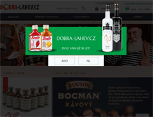 Tablet Screenshot of dobra-lahev.cz